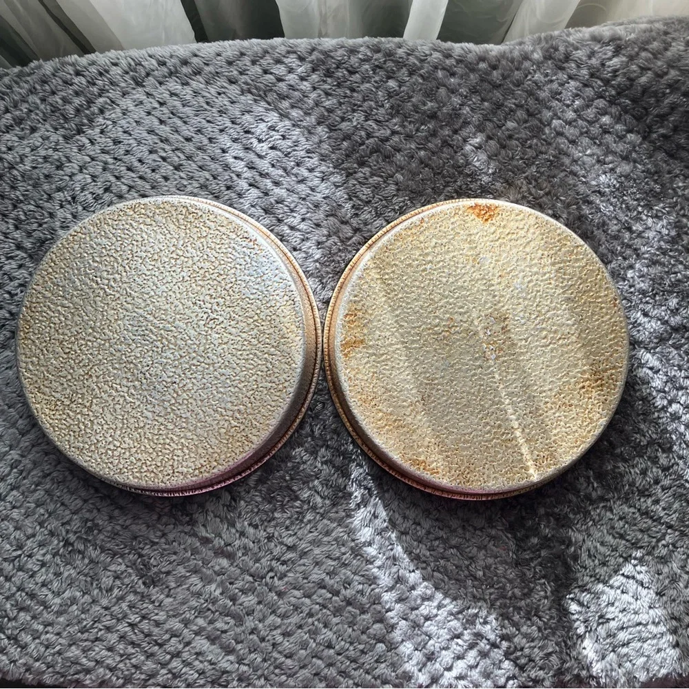(2)‎ Vintage, Mid-Century, Cottagecore, Farmhouse, Textured 8” Metal Cake Pans